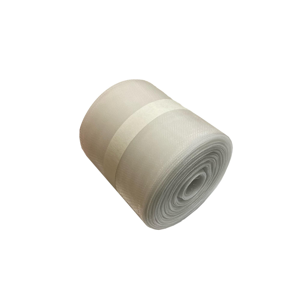 4 Inch Wide, Clear/Translucent Drapery Buckram/Crinoline 6 Yard Piece - Style #3500-4