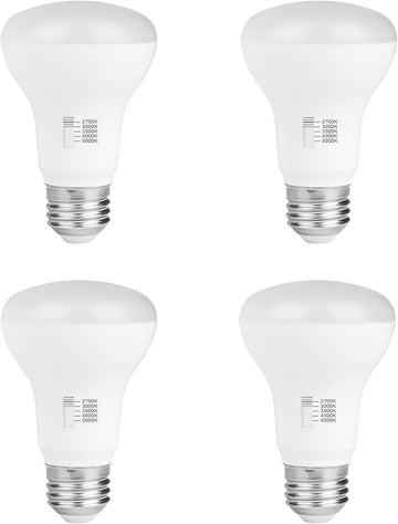 R20 Dimmable LED Bulb, Color Selectable, 7W (50W Equivalent), 500 Lumens, 2700K, 3000K, 3500K, 4000K, 5000K, 5CCT