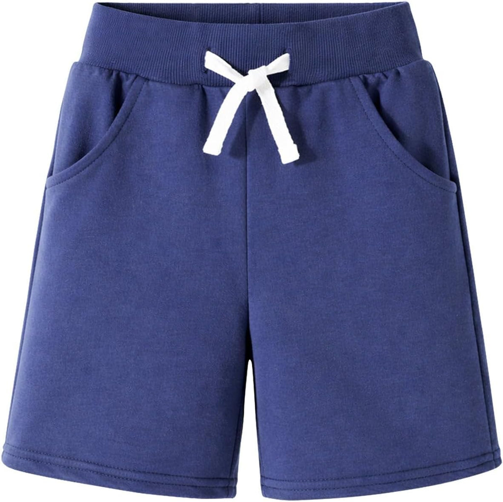Toddler Boy Summer Outfit Set 2 Piece Short Sleeve T Shirt and Short Soft Breathable Cotton Clothing Sets