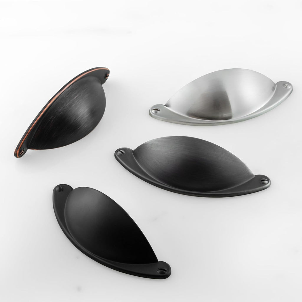 10 Pack | 2.5 Inch Drawer Pulls Oil Rubbed Bronze Pulls for Cabinets Pull | Bathroom Drawer Handle Pulls| Kitchen