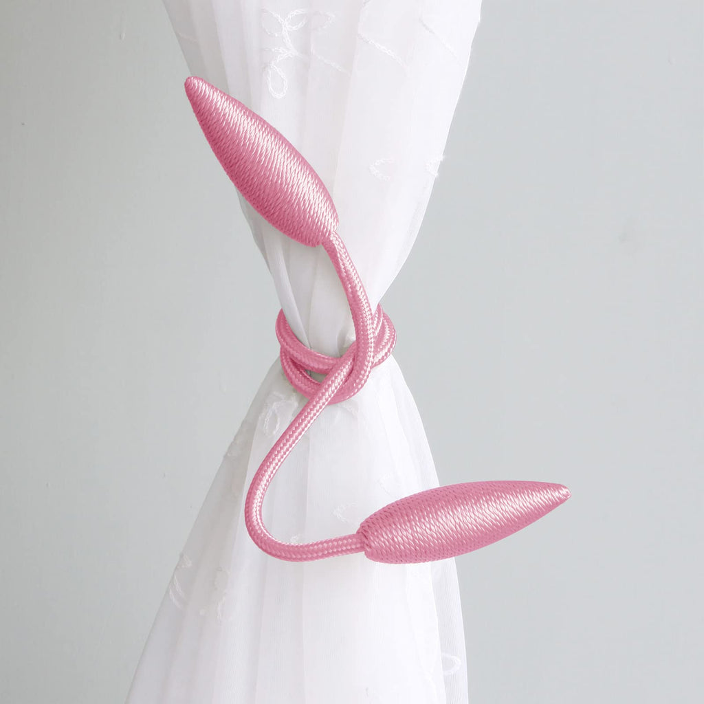Curtain Tiebacks Clips Creative Window Drape Twist Tie Backs European Style Custom Made Curtain Holders - 2 Pieces
