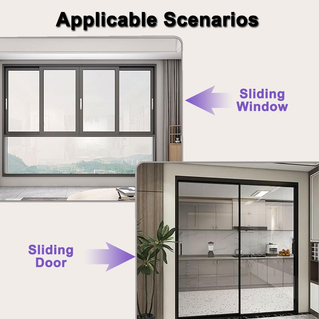 Sliding Window Stopper for Child Proofing(4 Pack), Baby Safety Lock