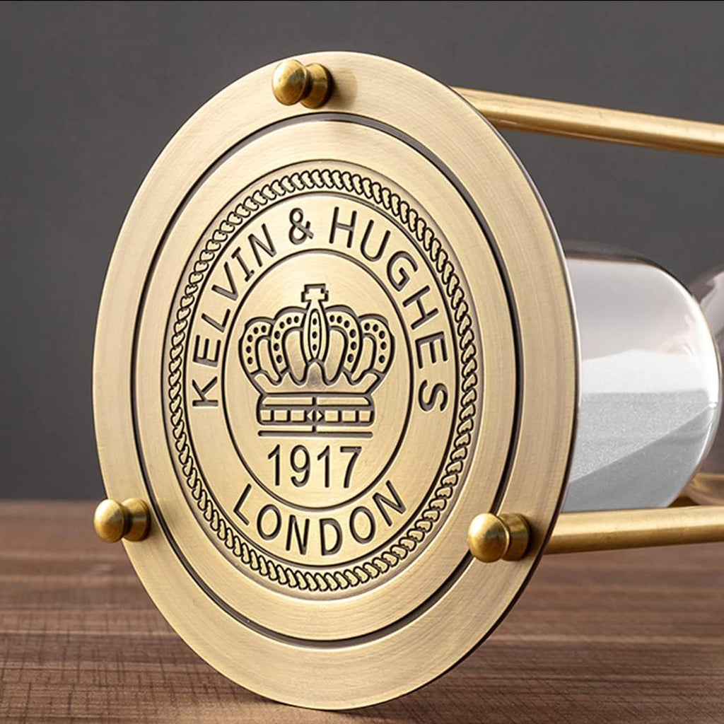 Large Sand Timer 60 Minute,Big Hourglass,Antique Brass Sand Clock,Antiguo Reloj De Arena 60 Minuto, Vintage Sand