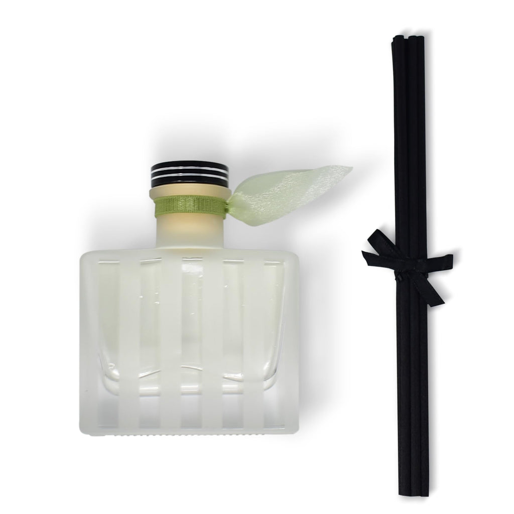 Reed Diffuser Set, English Pear & Bergamot Scented Oil Diffuser with Sticks, Home Fragrance Accessories Shelf Decor
