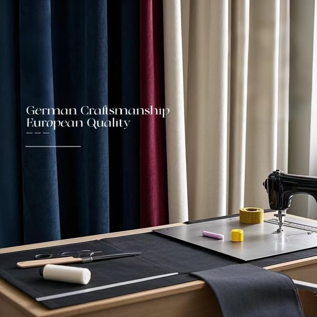 Brown 96in Long Luxury Velvet Curtain Panels with Grommet, Insulated Soft Privacy Noise Reducing Velvet Window Drapes