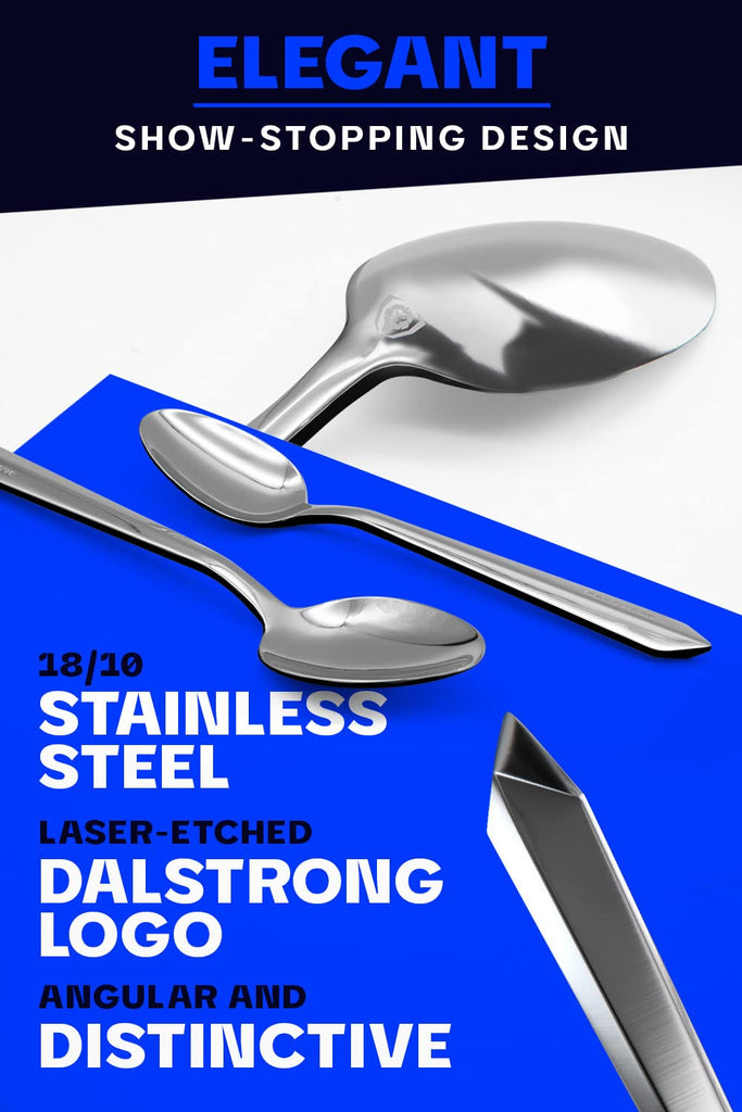 20-Pc Flatware Cutlery Set - High-Carbon Stainless Steel