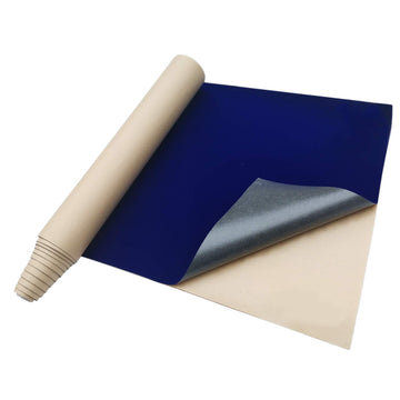 Self-Adhesive Velvet Fabric, 17.7′′×100′′(Jewelry Blue)