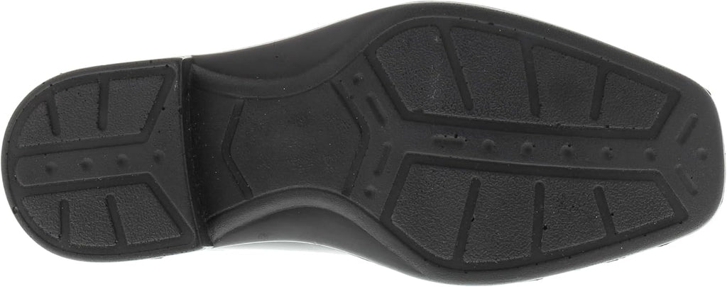 Boys' Wise Slip On Youth Dress Shoes Loafers for Church, Formal, School Uniform / Black