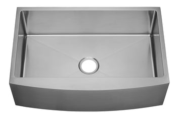 PF1B3117A Sault 33" Farmhouse Single Basin Stainless Steel Kitchen Sink - Stainless Steel