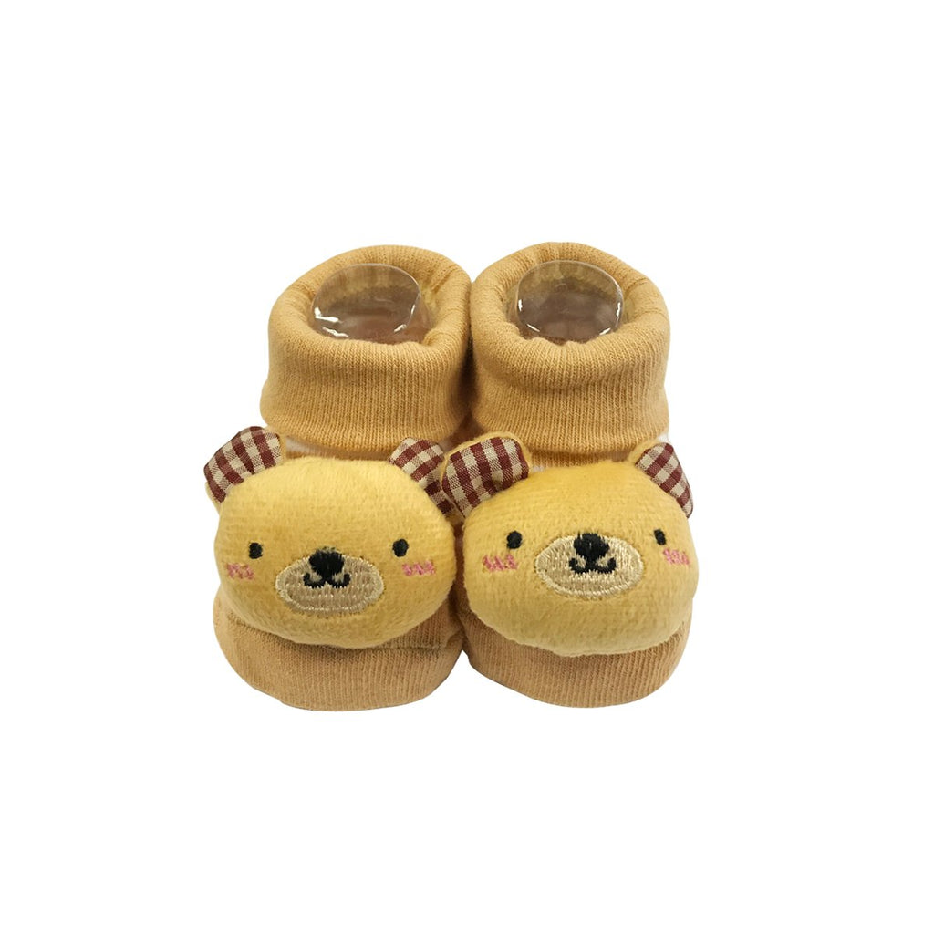 Adorable Baby 6 Pair Non-Skid Bootie Socks