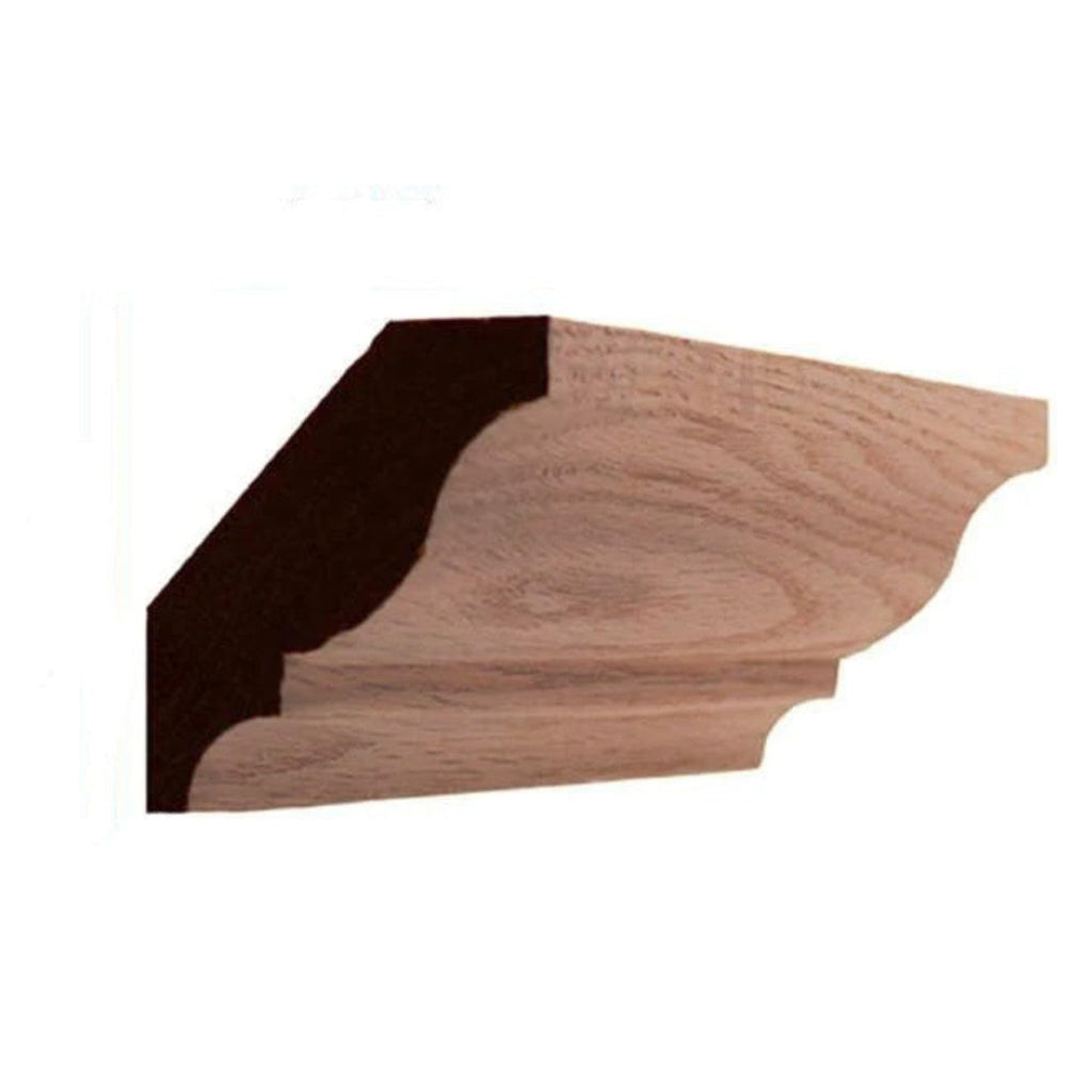 Colonial Crown Moulding Trim, 3/4" x 2-5/8", Maple, 94"