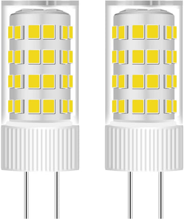 G5.3 T4 LED Bulb 4W 110V 6000K Daylight Bi-Pin 2-Pack