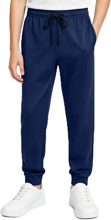 Boys Mesh Athletic Pants Joggers Quick Dry Kids Running Pants