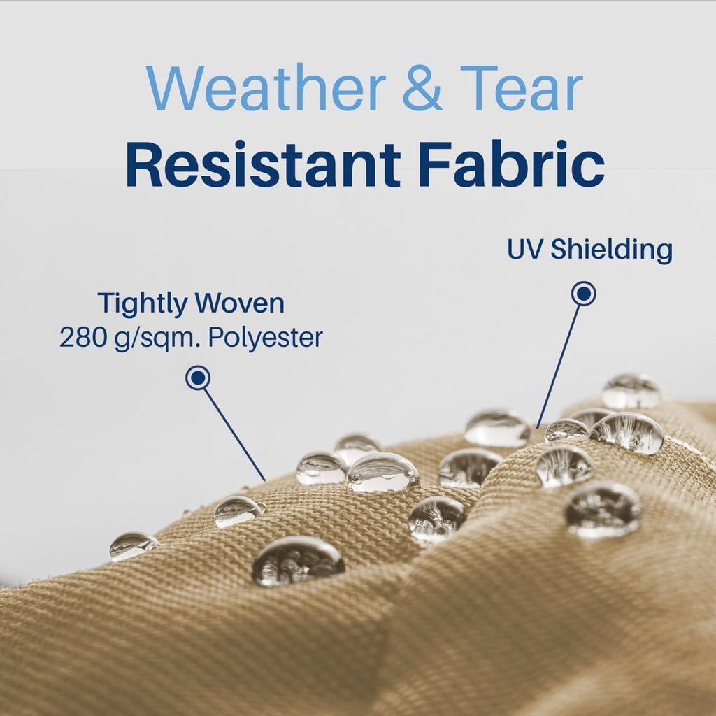 Patio Awning Fabric Replacement, 12x10 Sand Beige