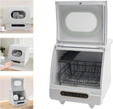 Portable Countertop Dishwasher, 1200W Compact Dishwasher