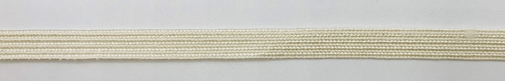 Oyster 1/4" (6 mm) Middy Braid Trim - 24 Yards - Decorative Sewing Braid for Costumes, Uniforms, Home Décor & DIY