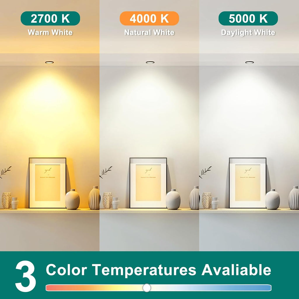 MR16 LED Bulbs 50W Equivalent, 4000K Natural White, 600LM