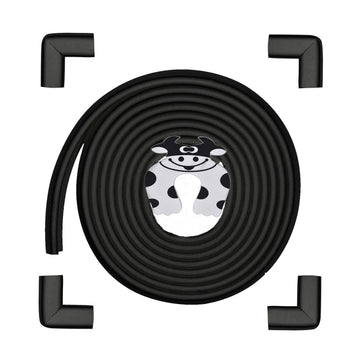 Proofing Edge and Corner Guards, 16.4 ft + 4 Corners, Black