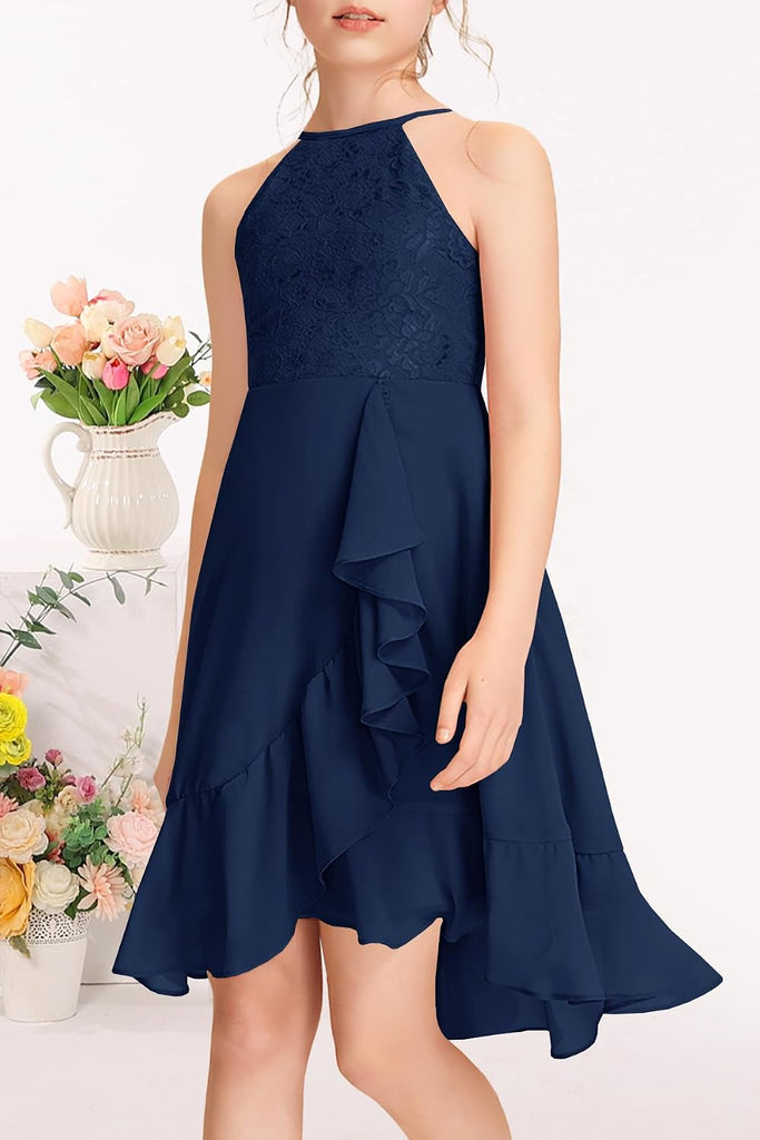 Flower Girl Wedding Guest Dress Junior Bridesmaid Kids
