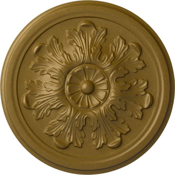 Legacy Acanthus Ceiling Medallion, Gold