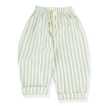 Toddler Boy Thin Cotton Linen Pants, Striped Baggy Wide Leg Pants for Boys Girls Casual Spring Summer Trousers