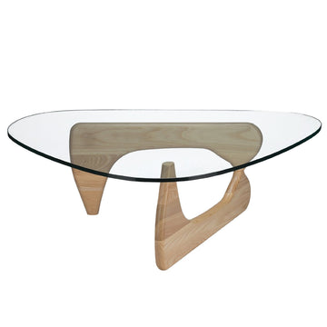 Inspired Noguchi Style Interior Coffee Table Natural Finish Base