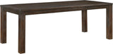 79" Dining Table for 8, Modern Rectangular Dining Room Table, Solid Acacia Wood Dining Table, Modern Wood Table with