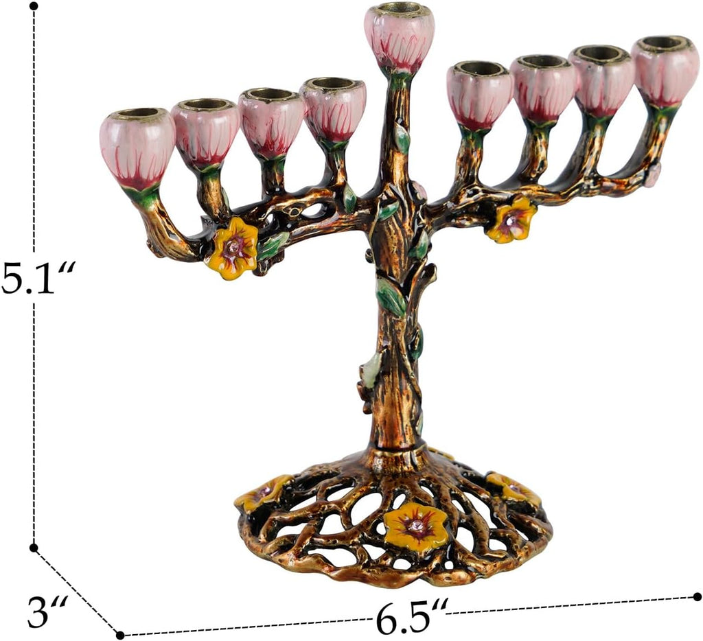 Hanukkah , Metal Jewish Candle