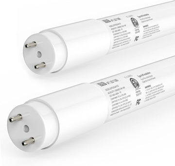T8 LED Bulbs 4 Foot, 4000K Neutral White, 2 Pack, ETL Listed