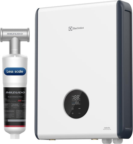 18kW Tankless Water Heater Electric 240v - Smart Wifi & Alexa, Instant On Demand Hot Water Heater for Whole House