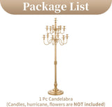 Candelabra Candle Holderches Gold Candle Holders for Candlesticks Wedding Centerpiece Table Decorations