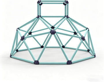 6FT Climbing Dome for Kids, 440LBS Geometric Dome Climber with Hot-Dip Galvanized Steel, Outdoor Jungle Gym for Ages