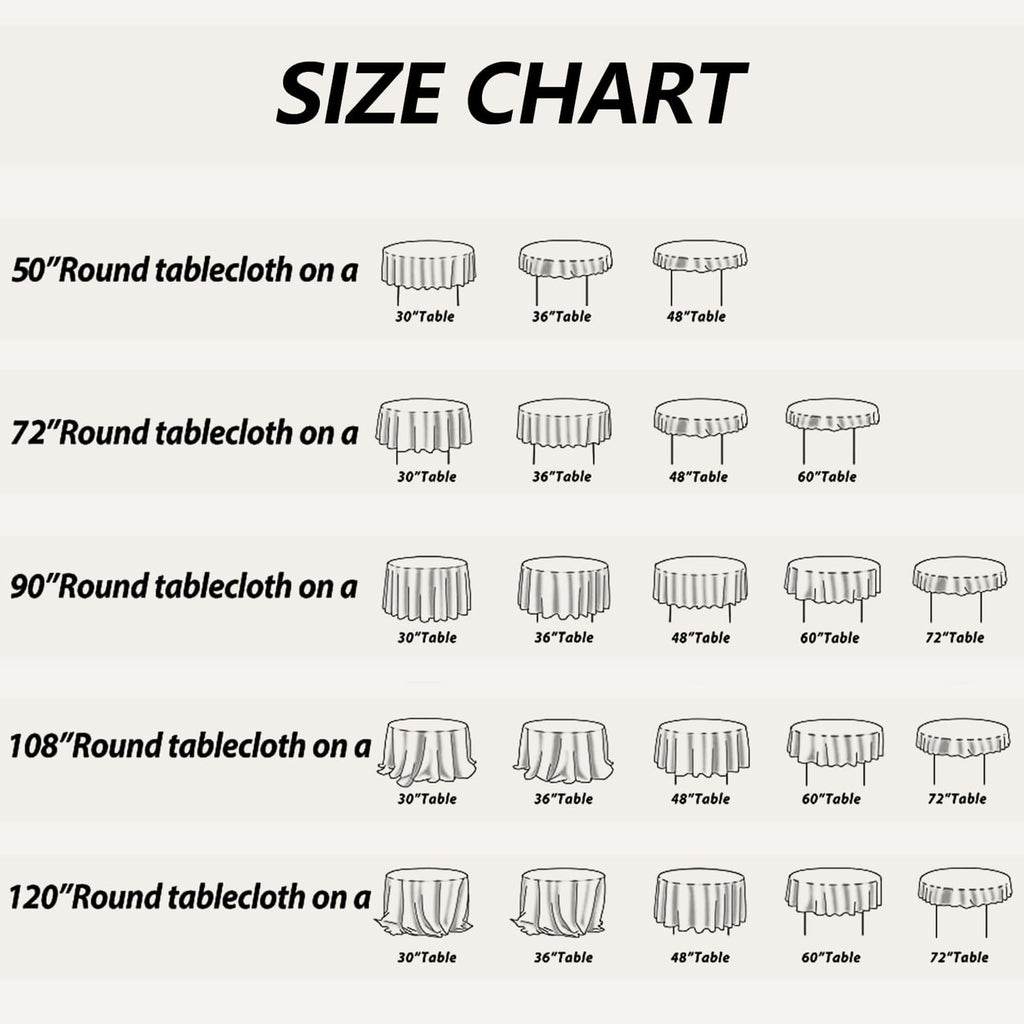 Rose Gold Sequin Tablecloth 120" Round