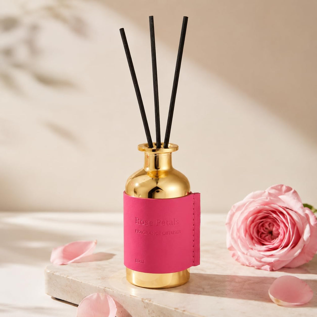 Reed Diffuser Set, Diffuser 80Ml / 2.7 fl OZ Gift Box - Includes Reed Diffuser Sticks, Long Lasting Fragrance Oil