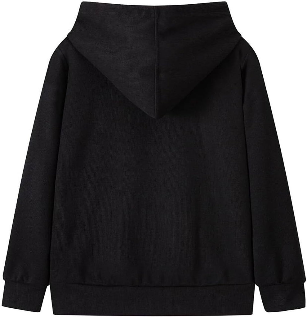 Boys Hoodie Cotton Blend Sweatshirt with Pocket Casual Hoodies