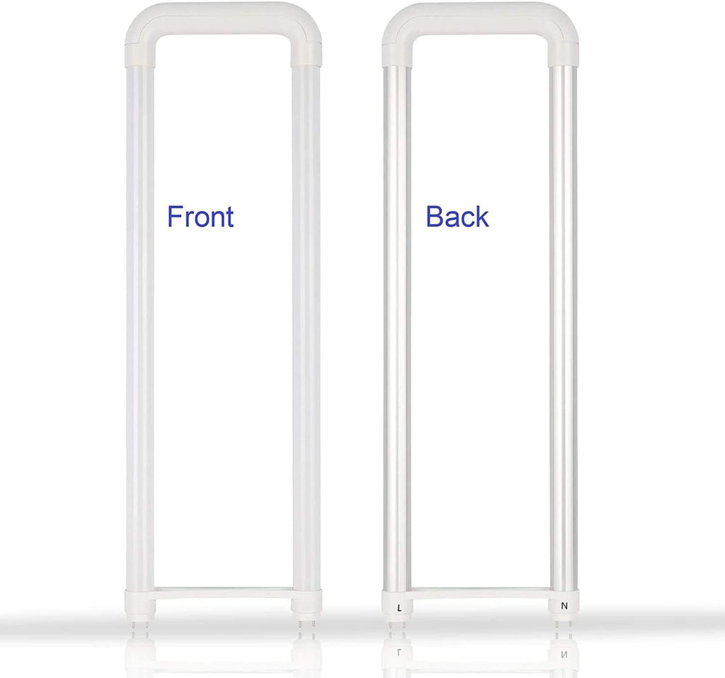 30 Pack T8 T12 18W U Bent LED Tube Light, 18W(40W Equivalent) U Bent 2x2 Foot T8 T12 U Bend U-Bent LED Tube U Shaped