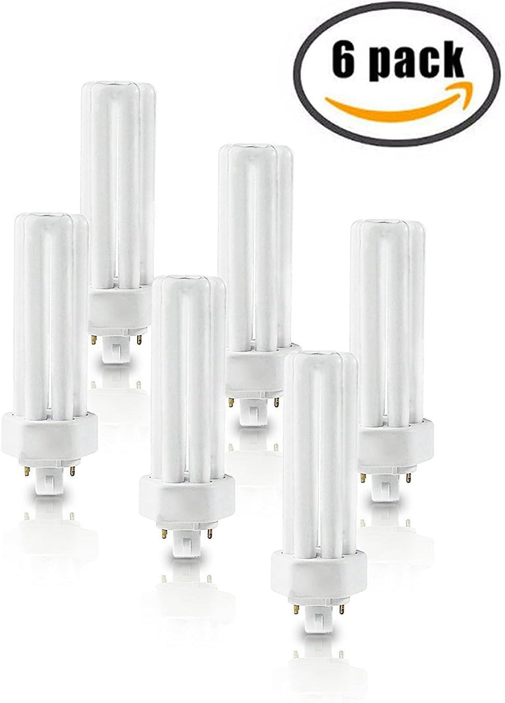 830 CFL Bulb GX24q-3 4 Pin 26W 3000K Soft White Triple 6 Pk