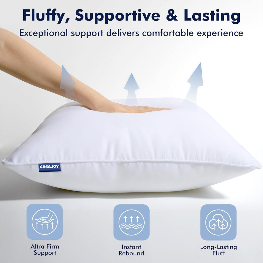 Outdoor Pillows 12x20 Water Resistant Lumbar Pillow Insert - Set of 2