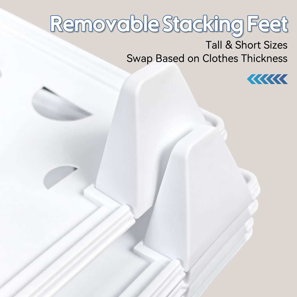 15-Pack Tshirt Organizer Stackable Closet Organizer Portable Detachable