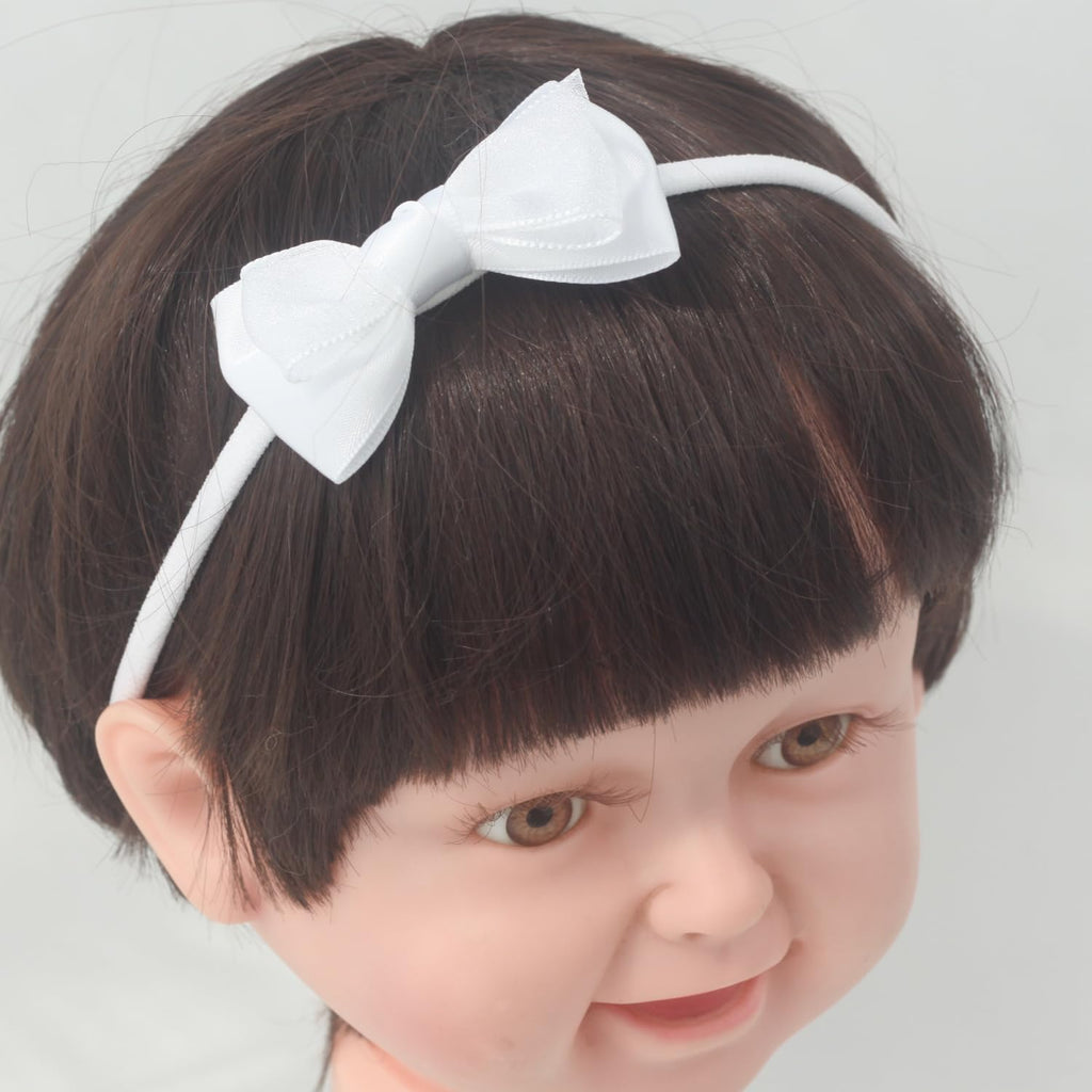 Mini Small Bows Headband Set for Preemie Infant Girl