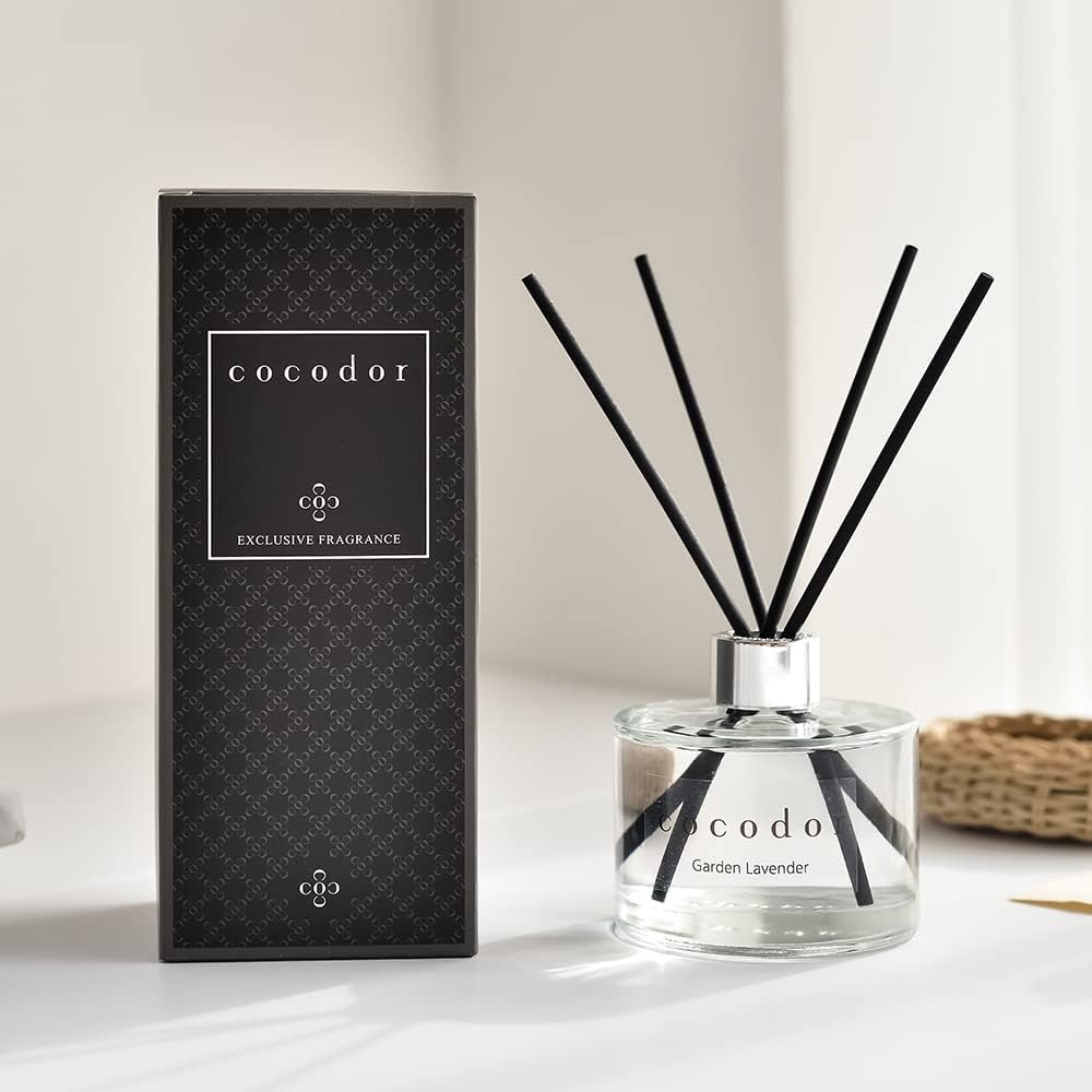 Signature Reed Diffuser Set/Refreshing Air / 6.7oz /2 Pack/Home Fragrance Diffuser, Oil Scent Diffuser Shelf - Set of 2