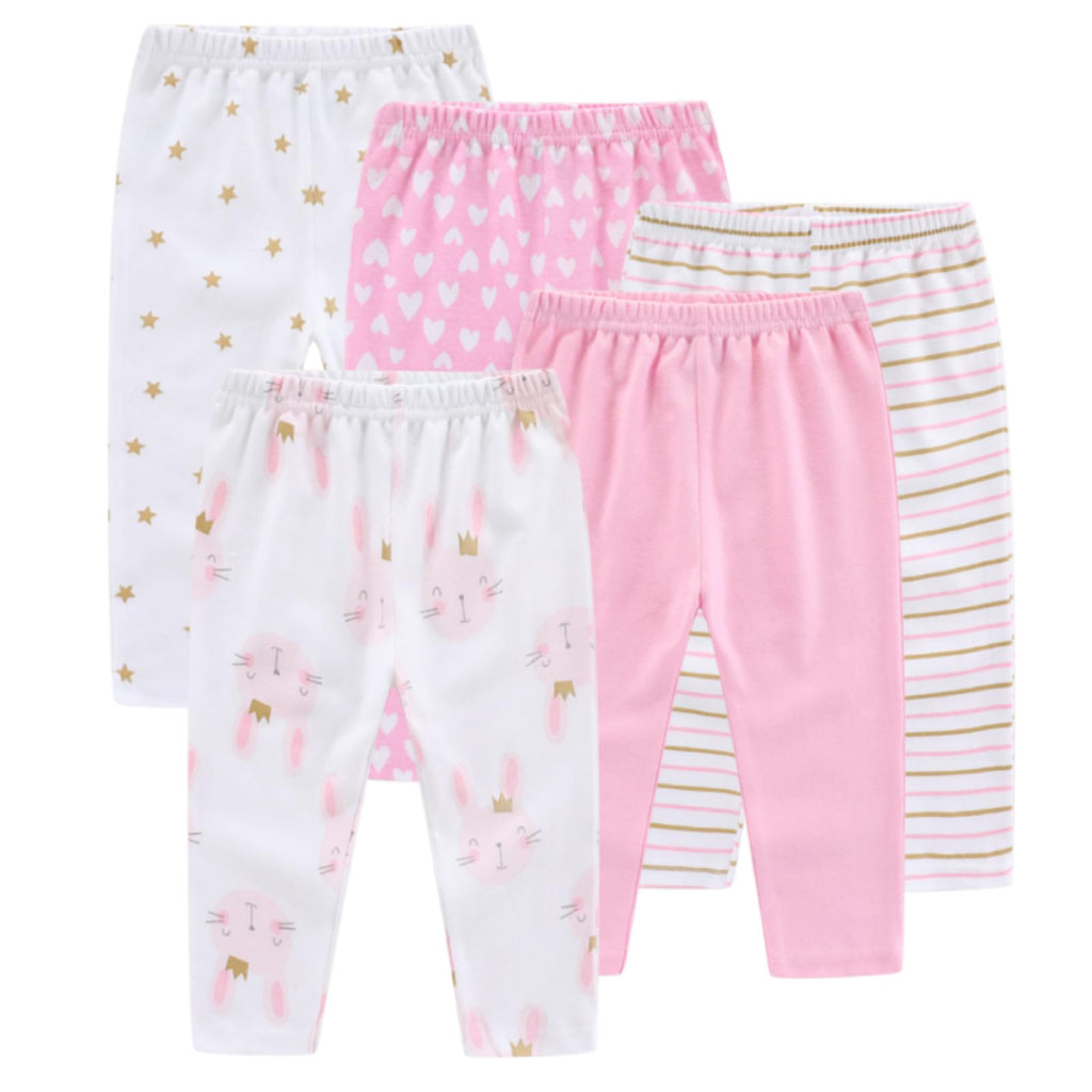 Newborn Layette Gift Set Bodysuits Pants for Baby Girl and Boy 24 Piece 100% Cotton Essentials and Accessories