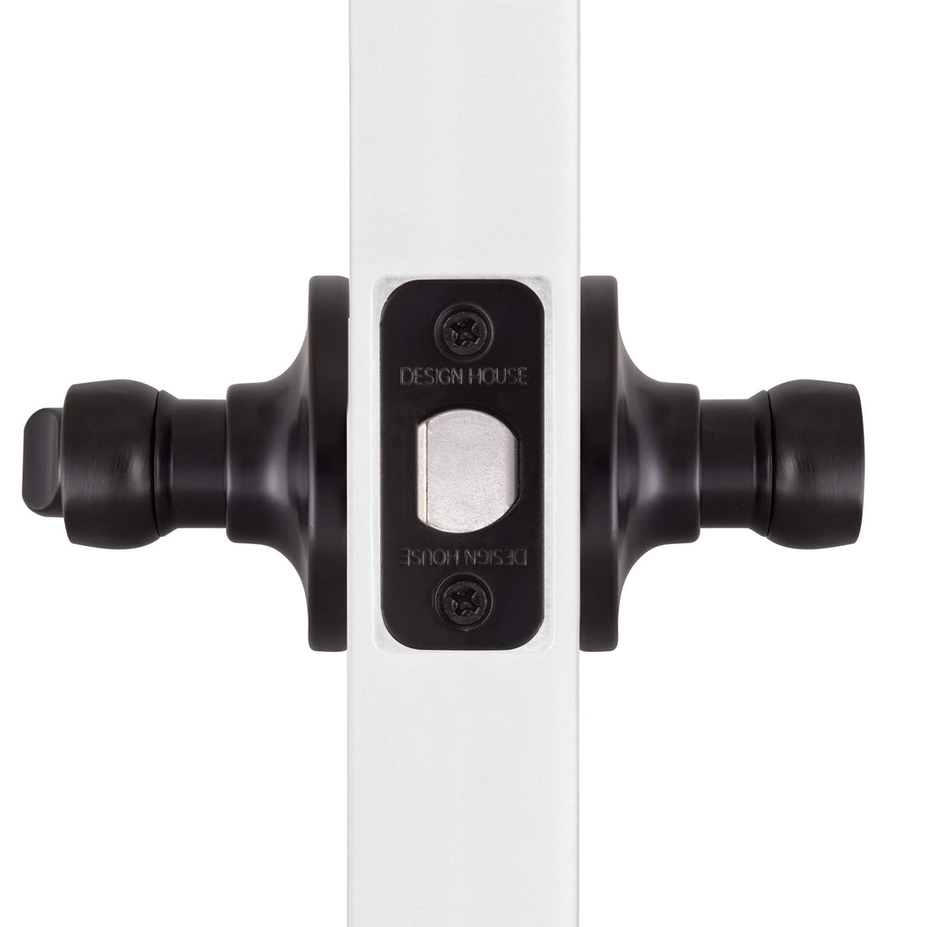 Springdale Privacy Door Lever, Matte Black