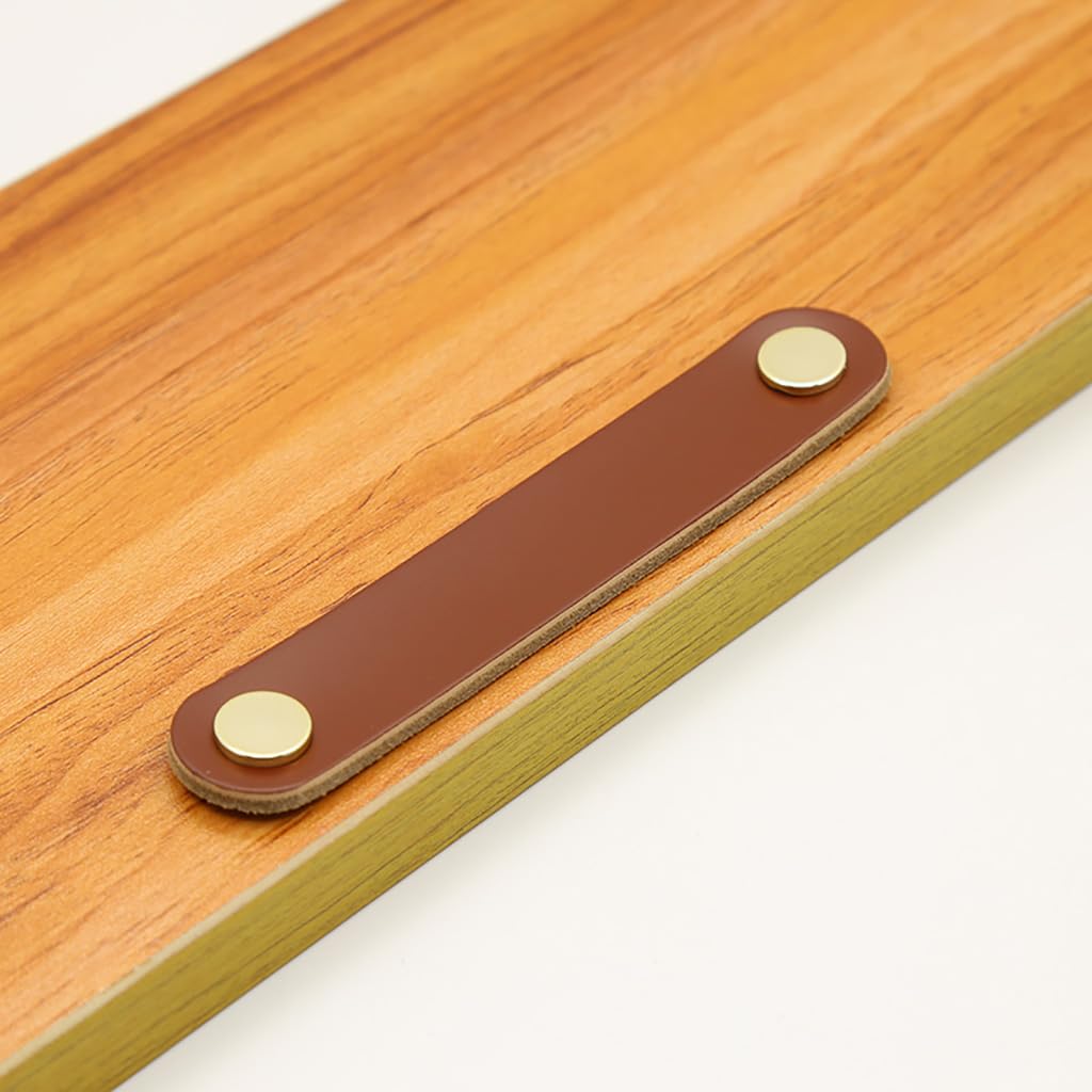 10 Pack Soft Genuine Leather Drawer Pulls Handle 5-1/2 x 1",Wardrobe Kitchen Closet Knobs Door Cabinets Pulls Handles