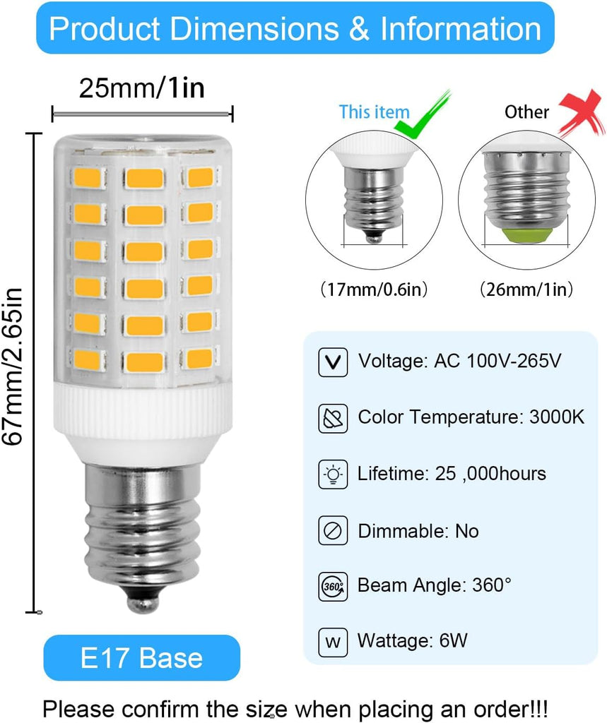 Refrigerator Bulb KEI D28X KEL2816X 3w,KEI D28K E17 3000K, AC100-265v