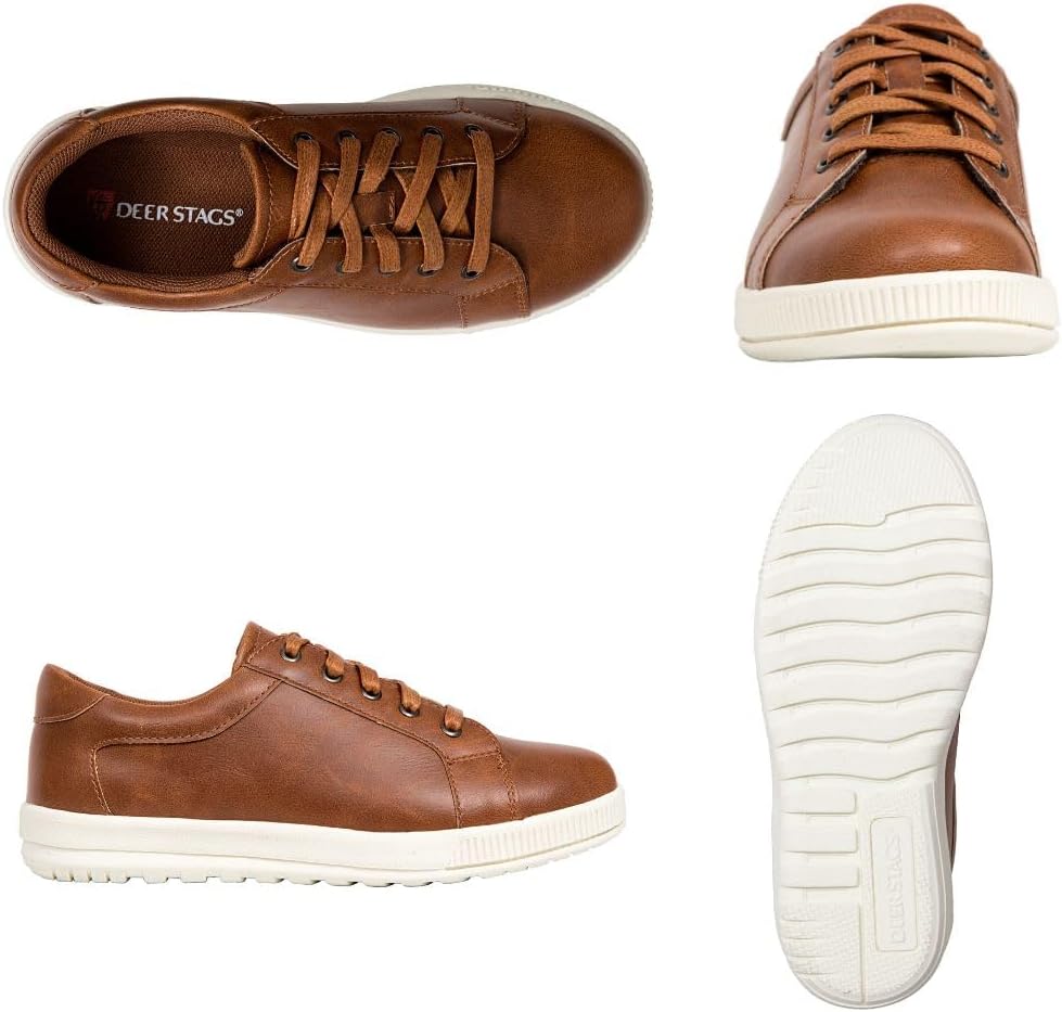 Boys' Kane Fashion Sneakers Casual and Formal Lace up Dress Shoes