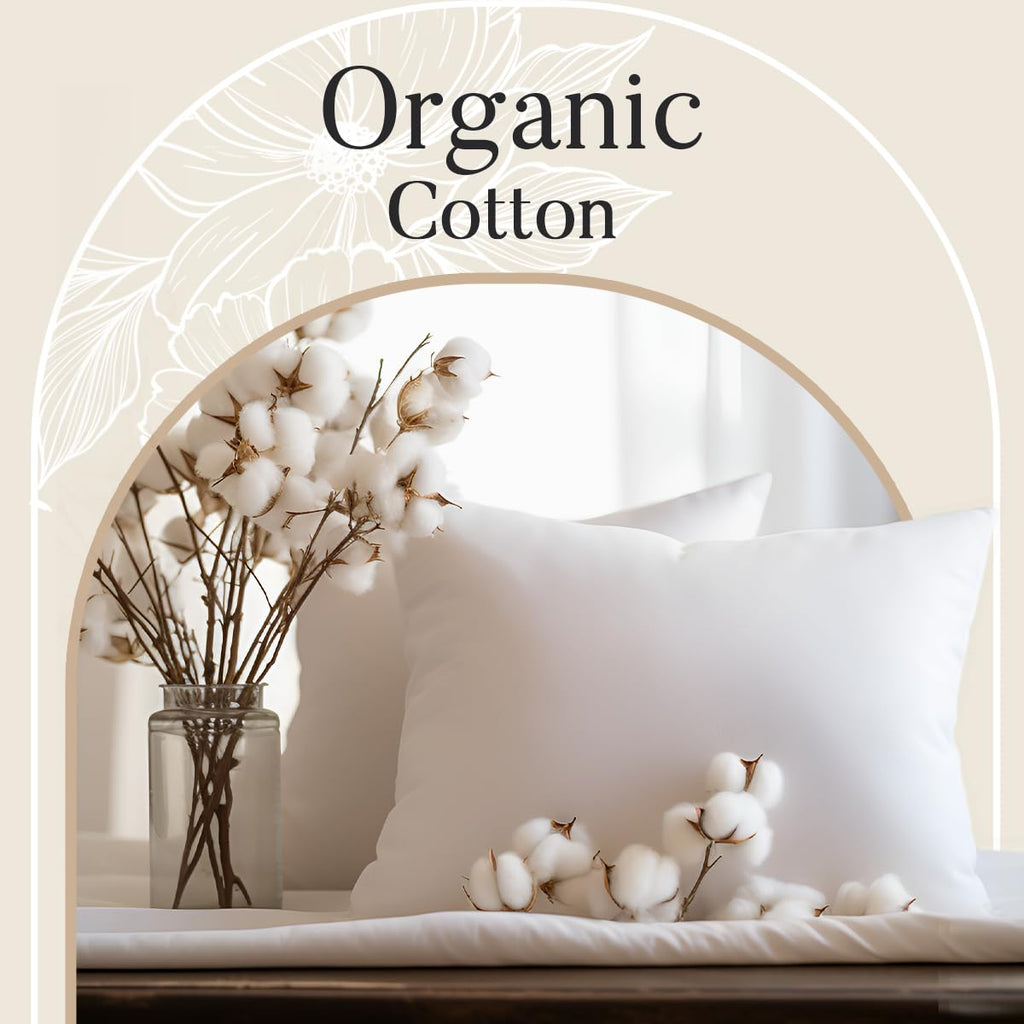King Sheet Set, 100% Organic Cotton Sheets King Size Sheets Set - Silver