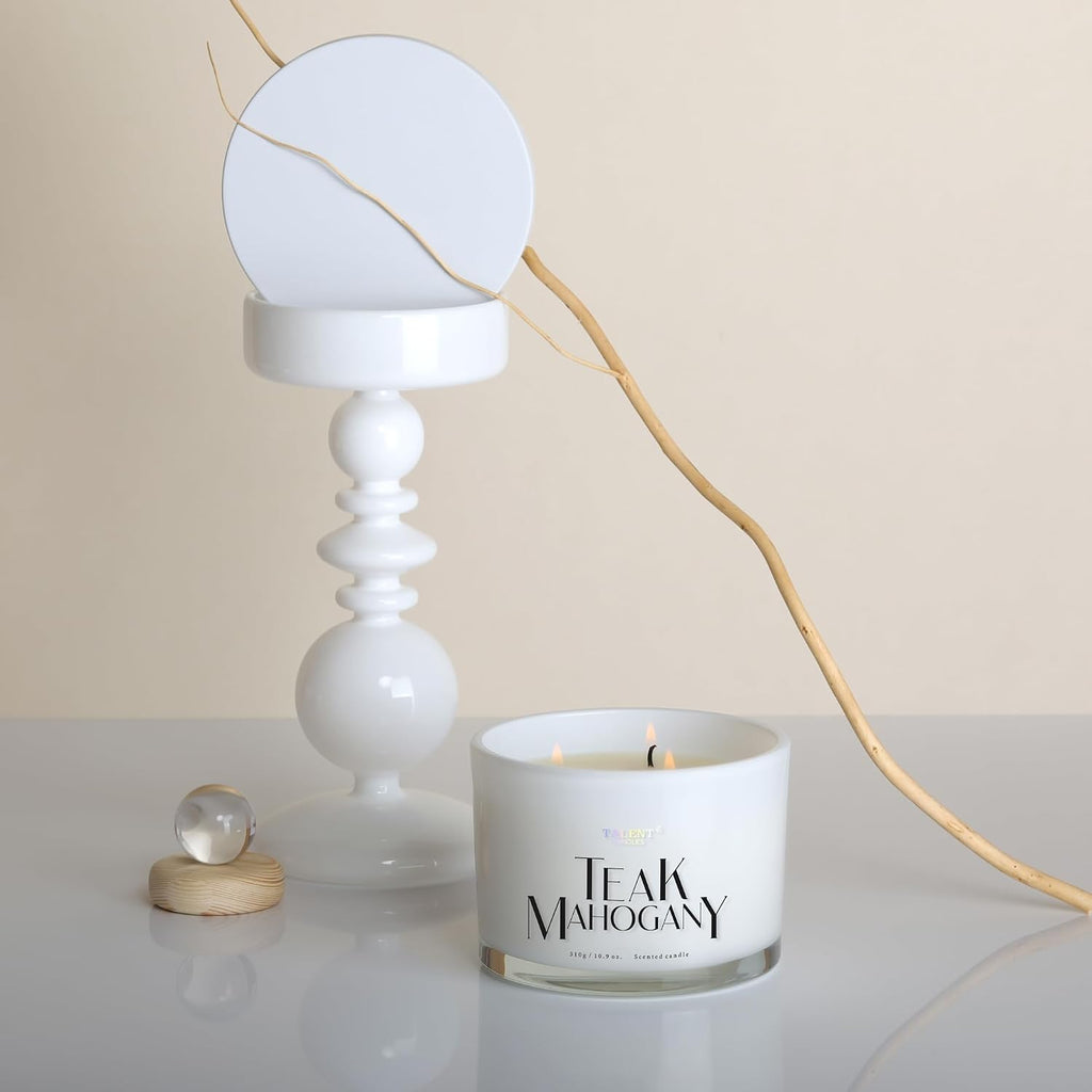 Scented Candle Scented, 3 Wicks Soy Candles, Candle Gifts for Women & Men, Contemporary Jar Candles, 25 hrs Burn