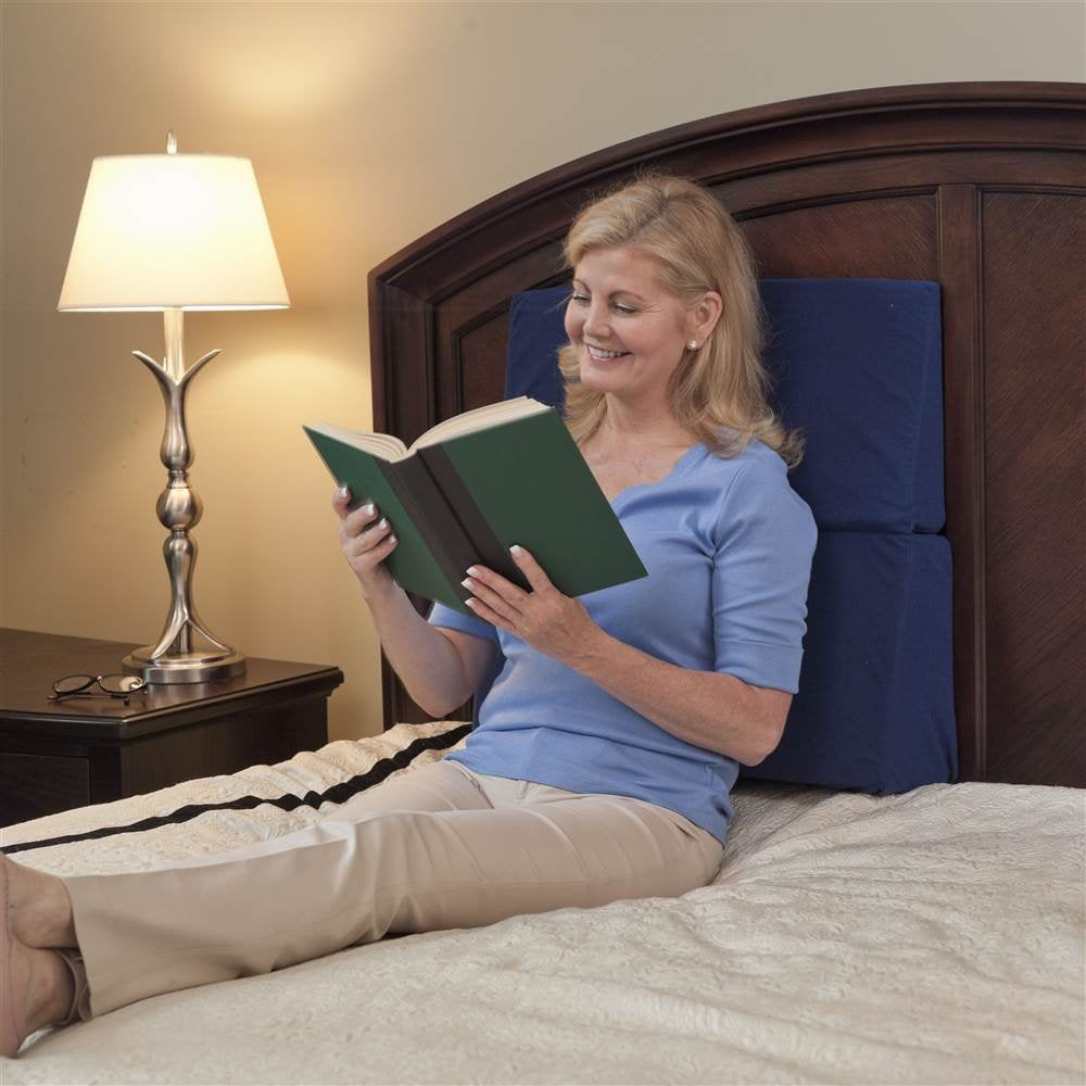 Folding Bed Wedge, 12 Inch, Blue, Pack of 1