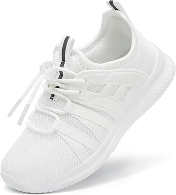 Kids Sneakers Lightweight Breathable Tennis Running School Shoes
